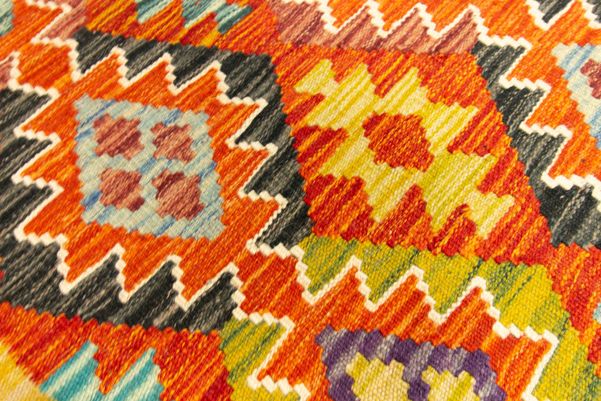 Kilim Afgano | 292 x 74 cm