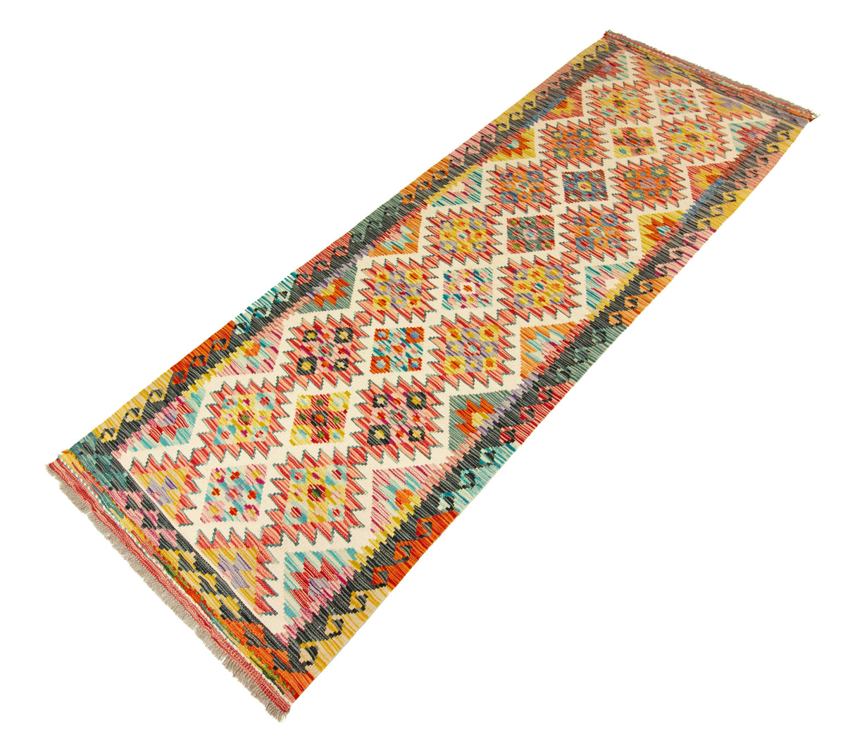 Kilim Afgano | 260 x 85 cm