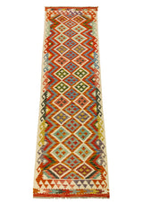 Kilim Afgano | 251 x 78 cm