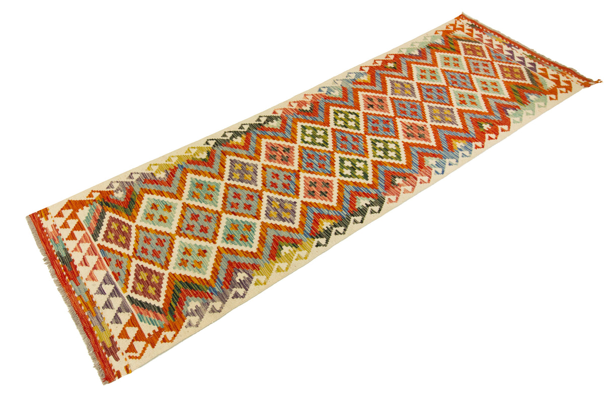 Kilim Afgano | 251 x 78 cm