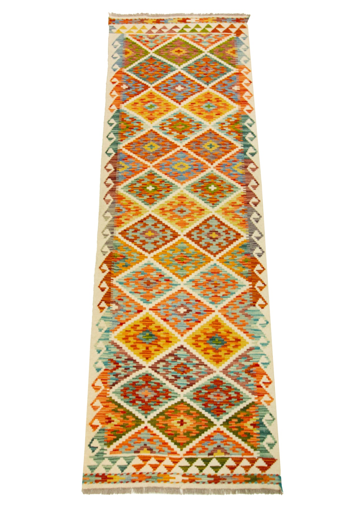 Kilim Afgano | 248 x 82 cm