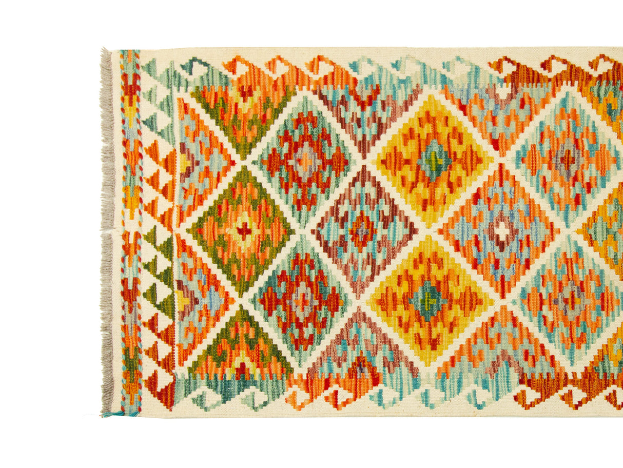Kilim Afgano | 248 x 82 cm