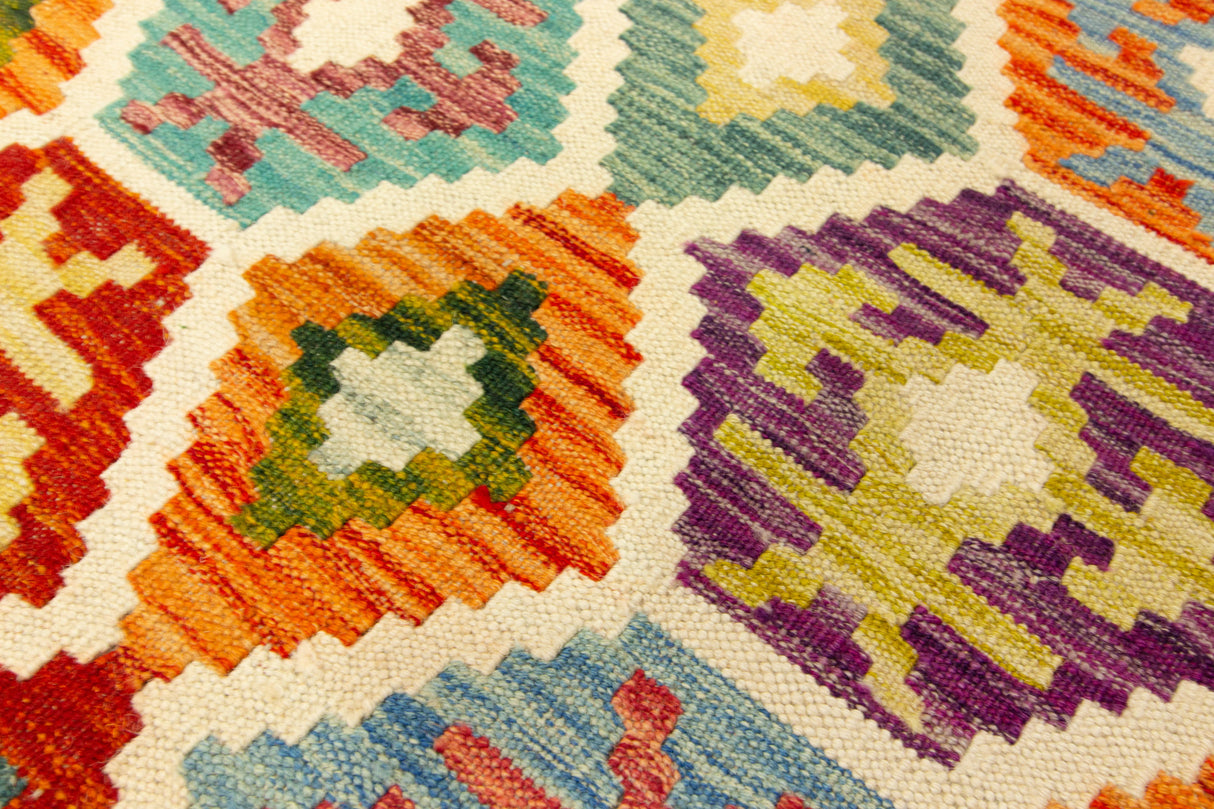 Kilim Afgano | 296 x 80 cm