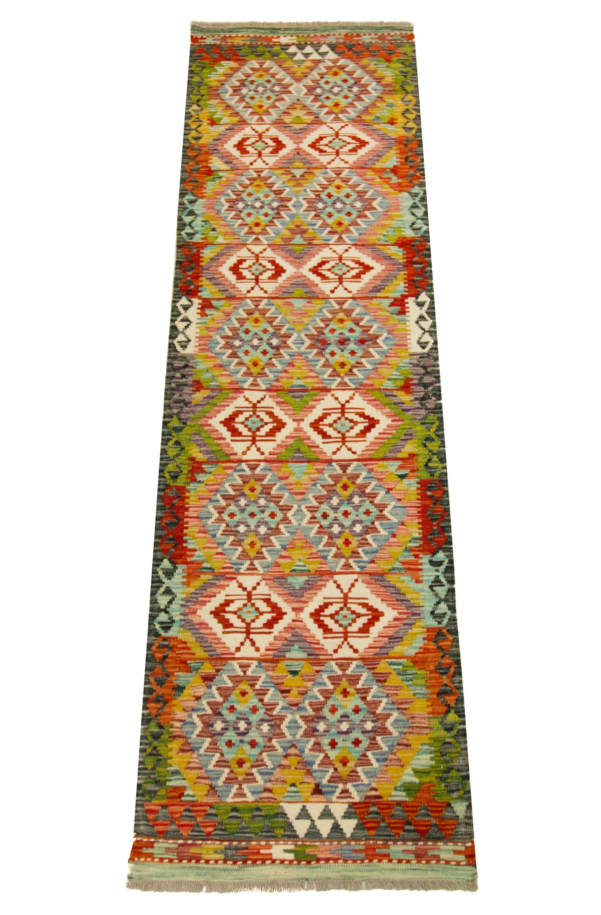 Kilim Afgano | 252 x 78 cm