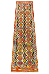 Kilim Afgano | 291 x 80 cm