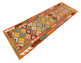 Kilim Afgano | 305 x 84 cm