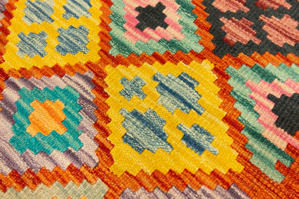 Kilim Afgano | 305 x 84 cm