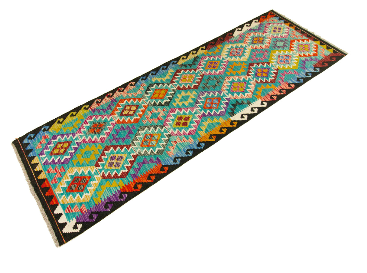 Kilim Afgano | 253 x 82 cm