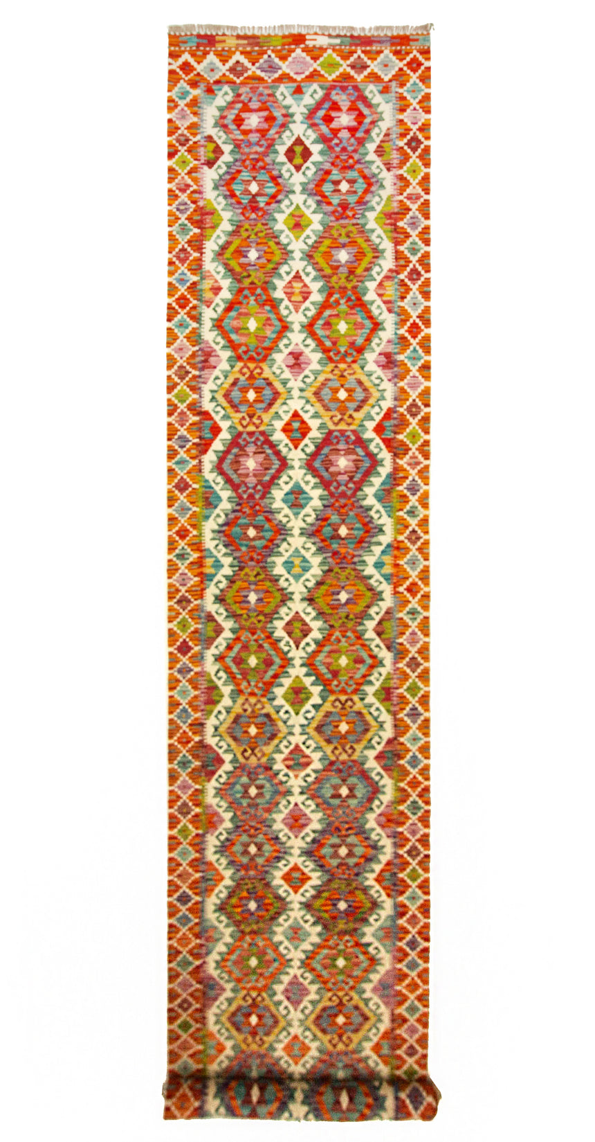 Kilim Afgano | 474 x 82 cm