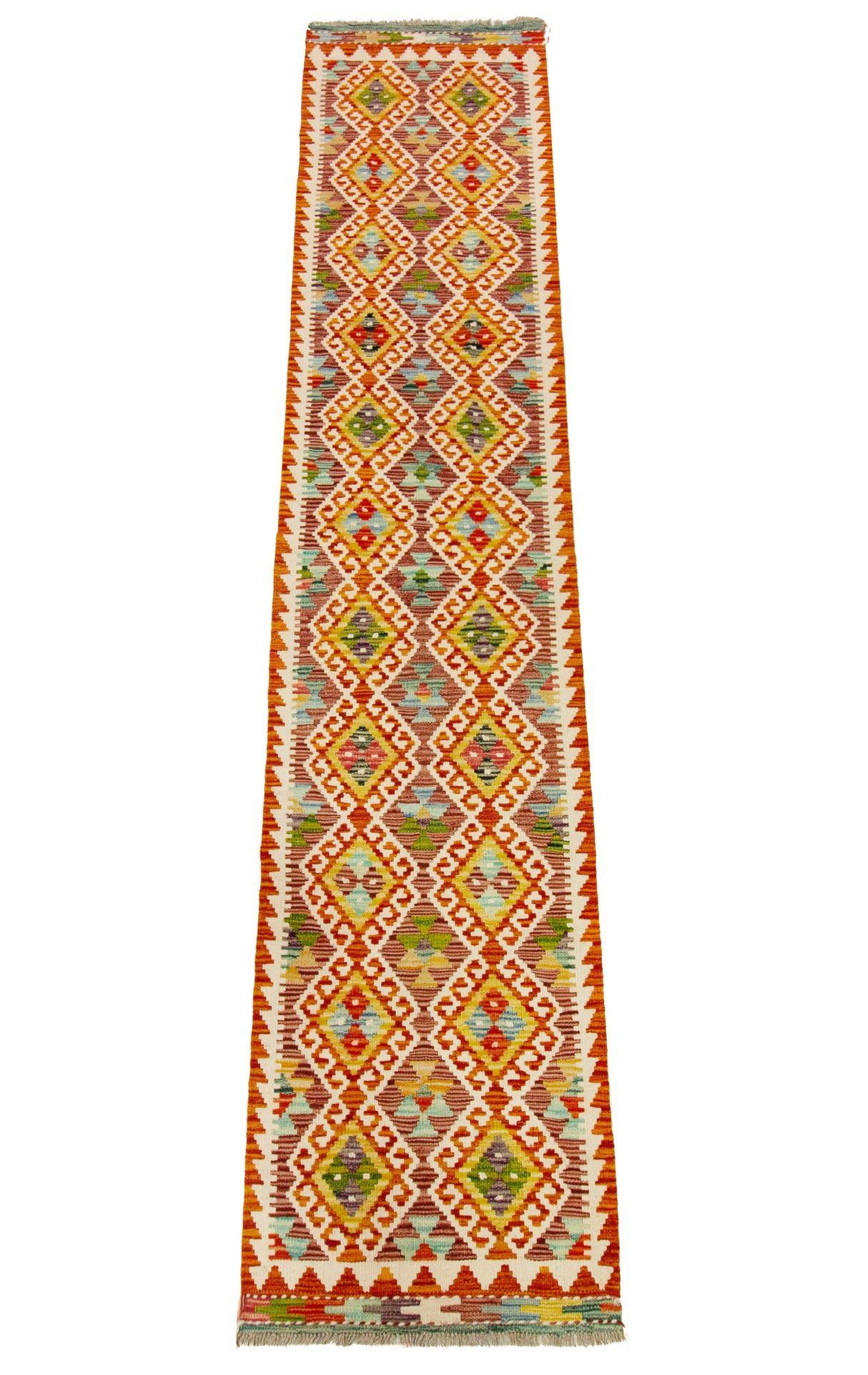 Kilim Afgano | 291 x 61 cm