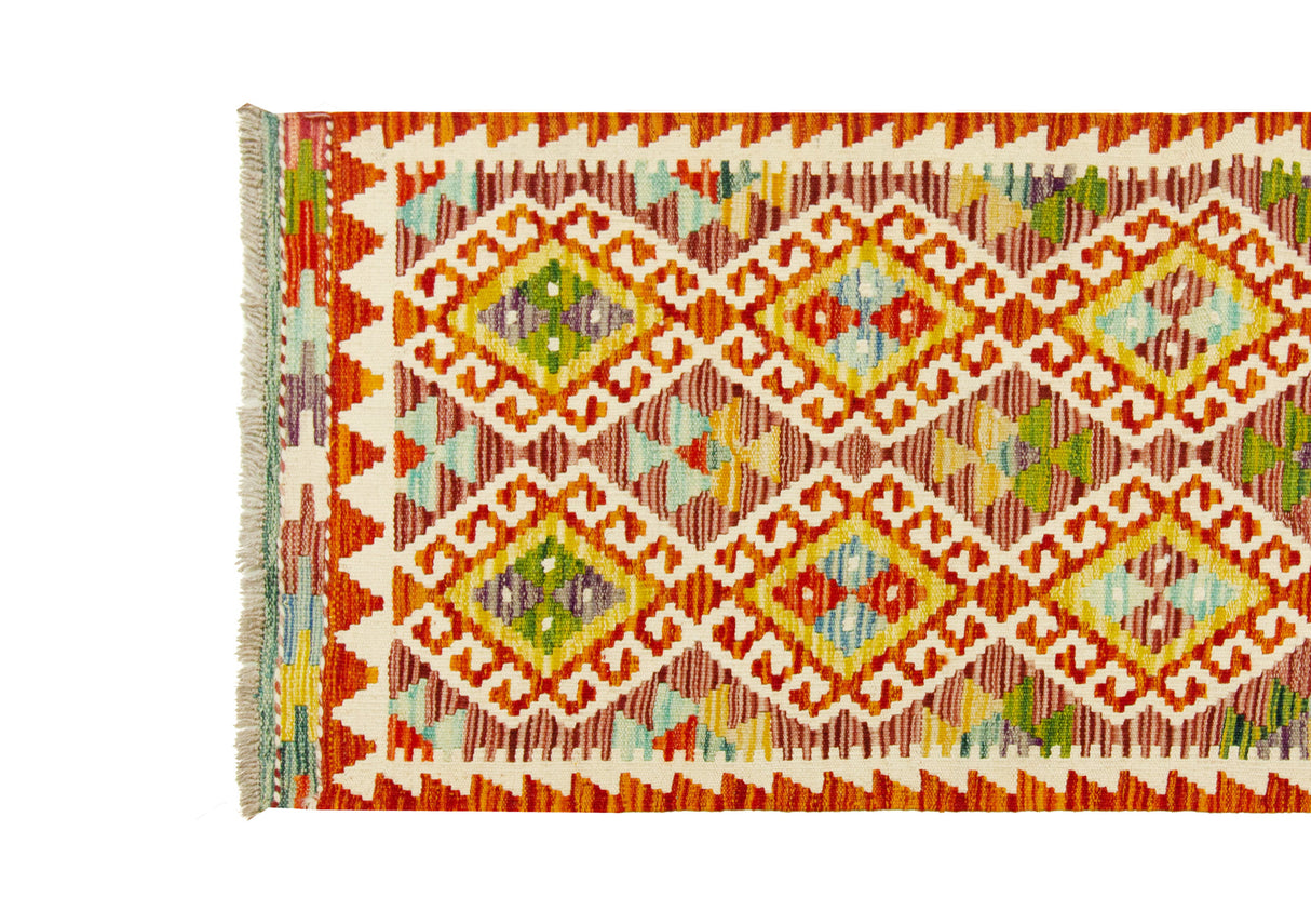 Kilim Afgano | 291 x 61 cm