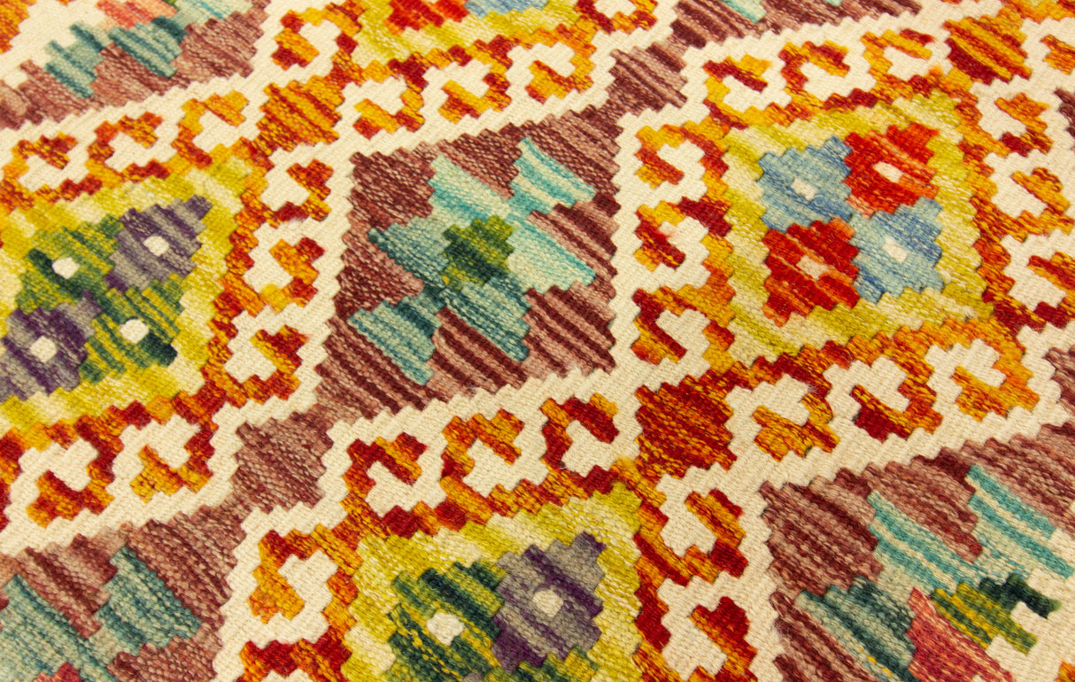 Kilim Afgano | 291 x 61 cm