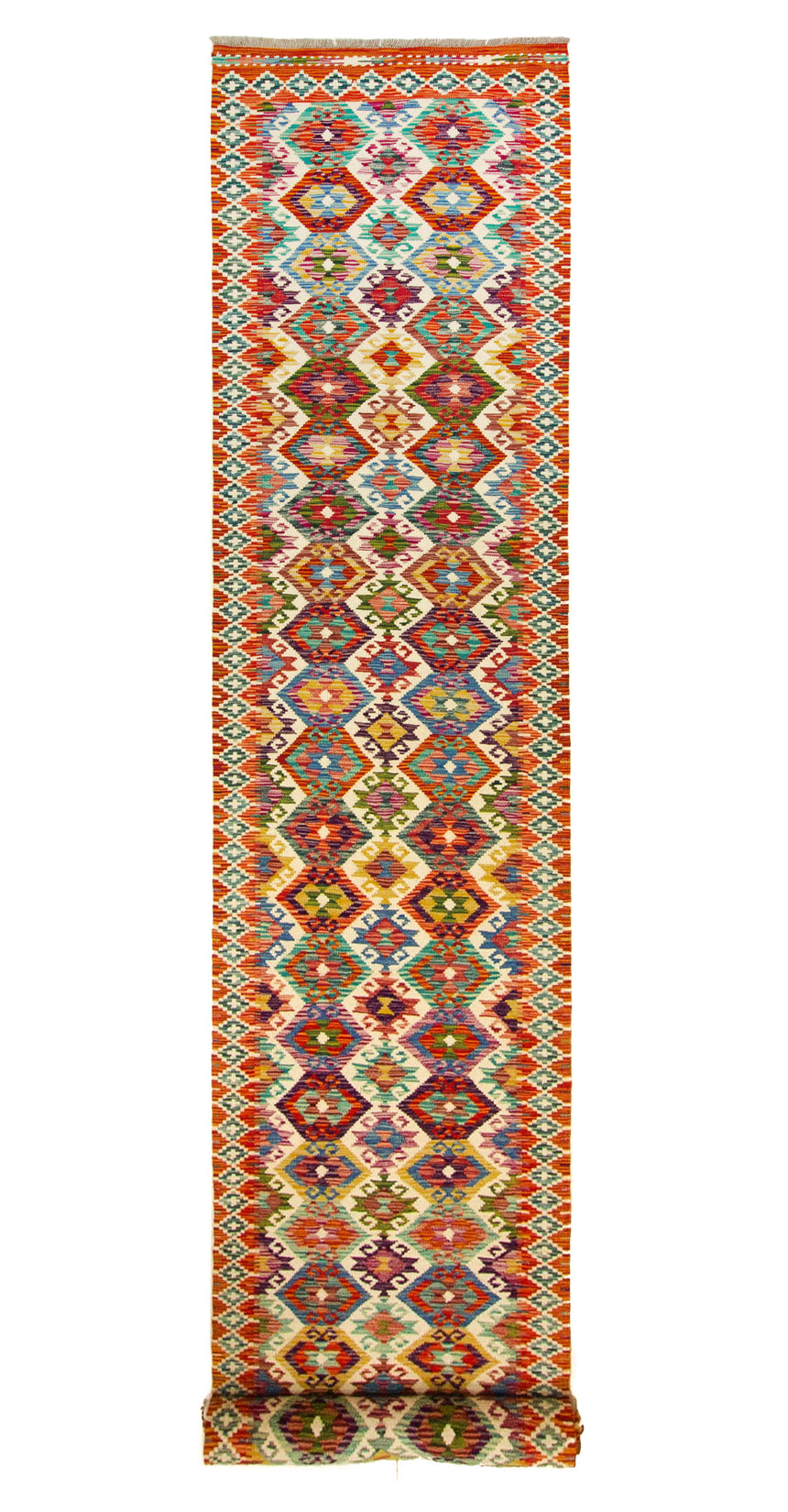 Kilim Afgano | 487 x 84 cm