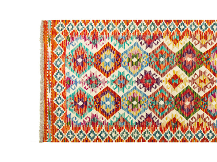 Kilim Afgano | 487 x 84 cm