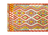 Kilim Afgano | 394 x 84 cm