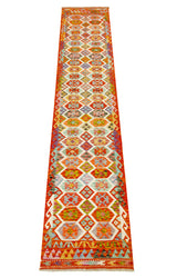 Kilim Afgano | 386 x 83 cm