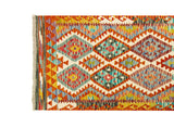 Kilim Afgano | 394 x 82 cm