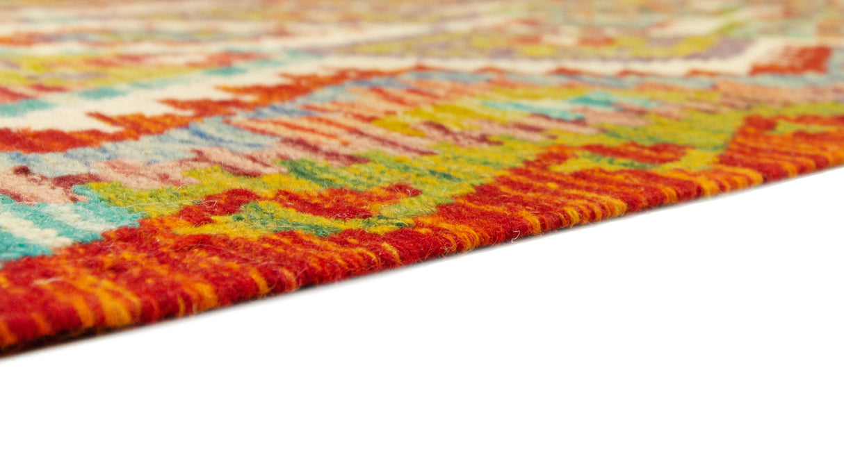 Kilim Afgano | 394 x 82 cm