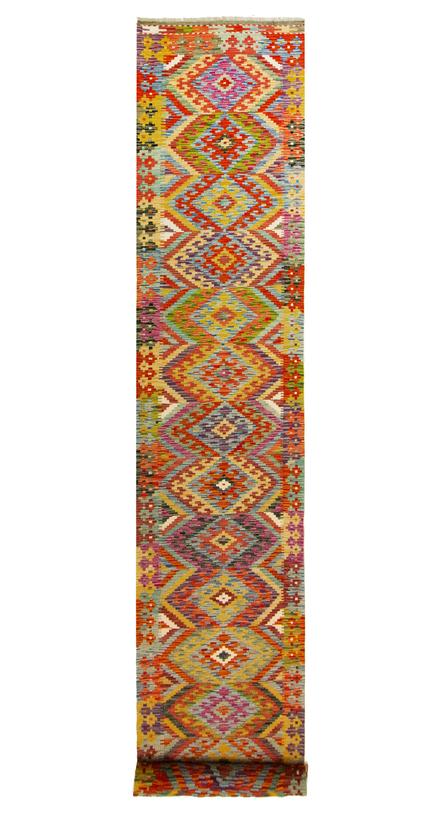 Kilim Afgano | 483 x 81 cm