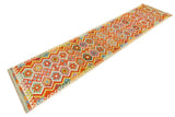 Kilim Afgano | 387 x 84 cm