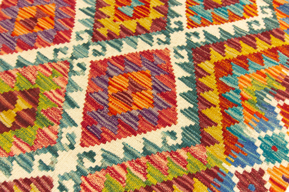 Kilim Afgano | 383 x 82 cm