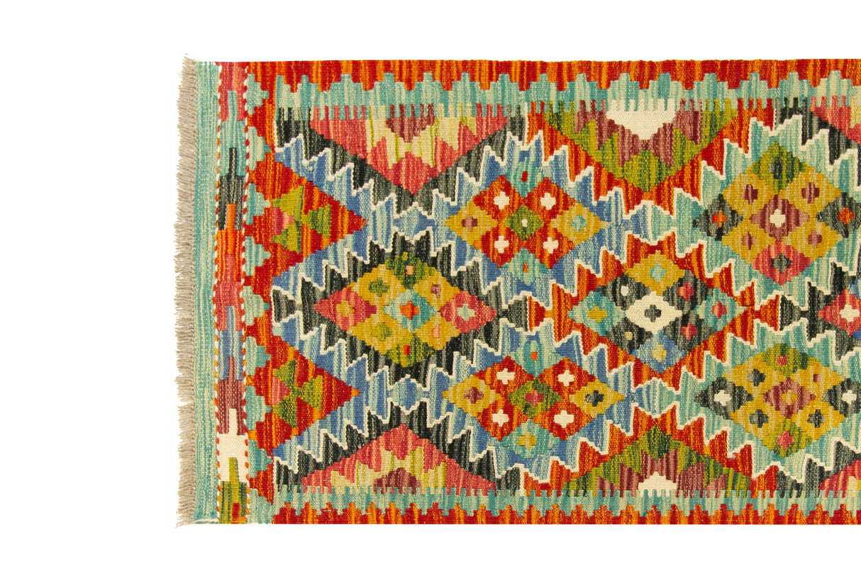 Kilim Afgano | 231 x 64 cm
