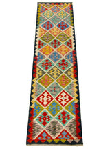 Kilim Afgano | 207 x 60 cm