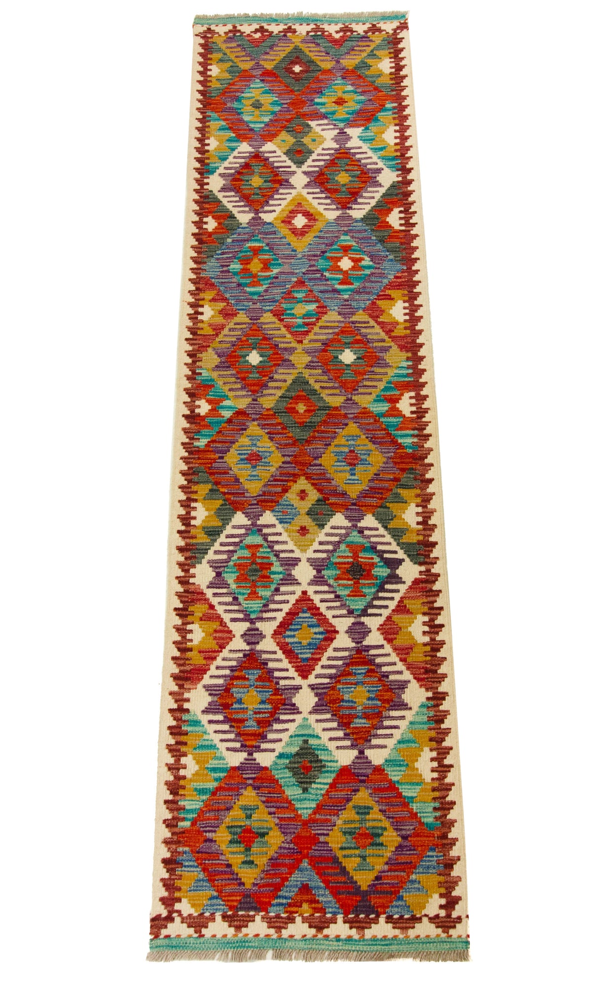 Kilim Afgano | 248 x 62 cm