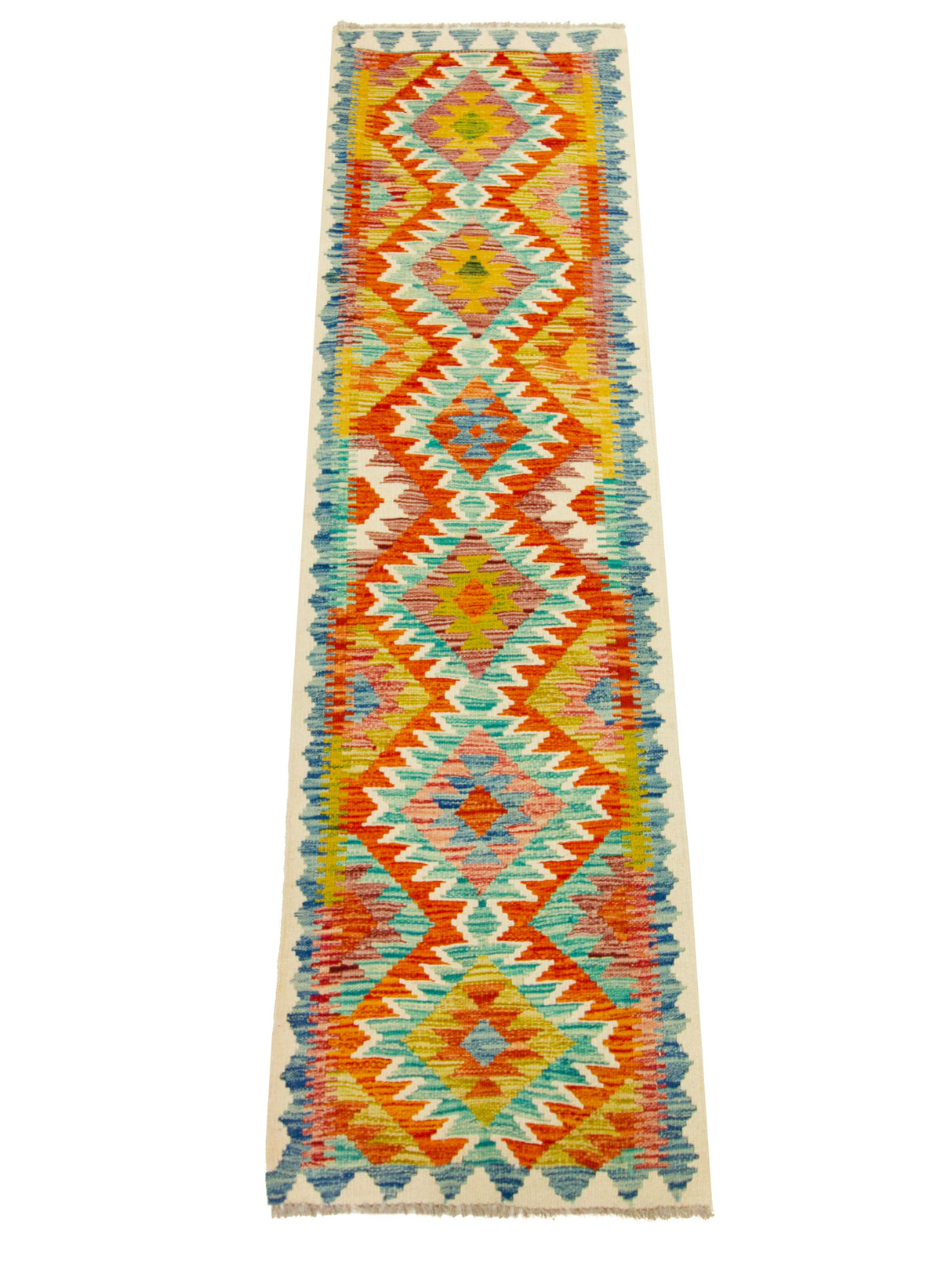 Kilim Afgano | 208 x 62 cm