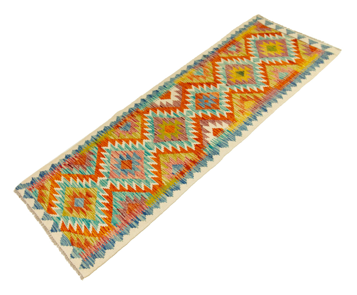 Kilim Afgano | 208 x 62 cm