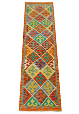 Kilim Afgano | 199 x 60 cm