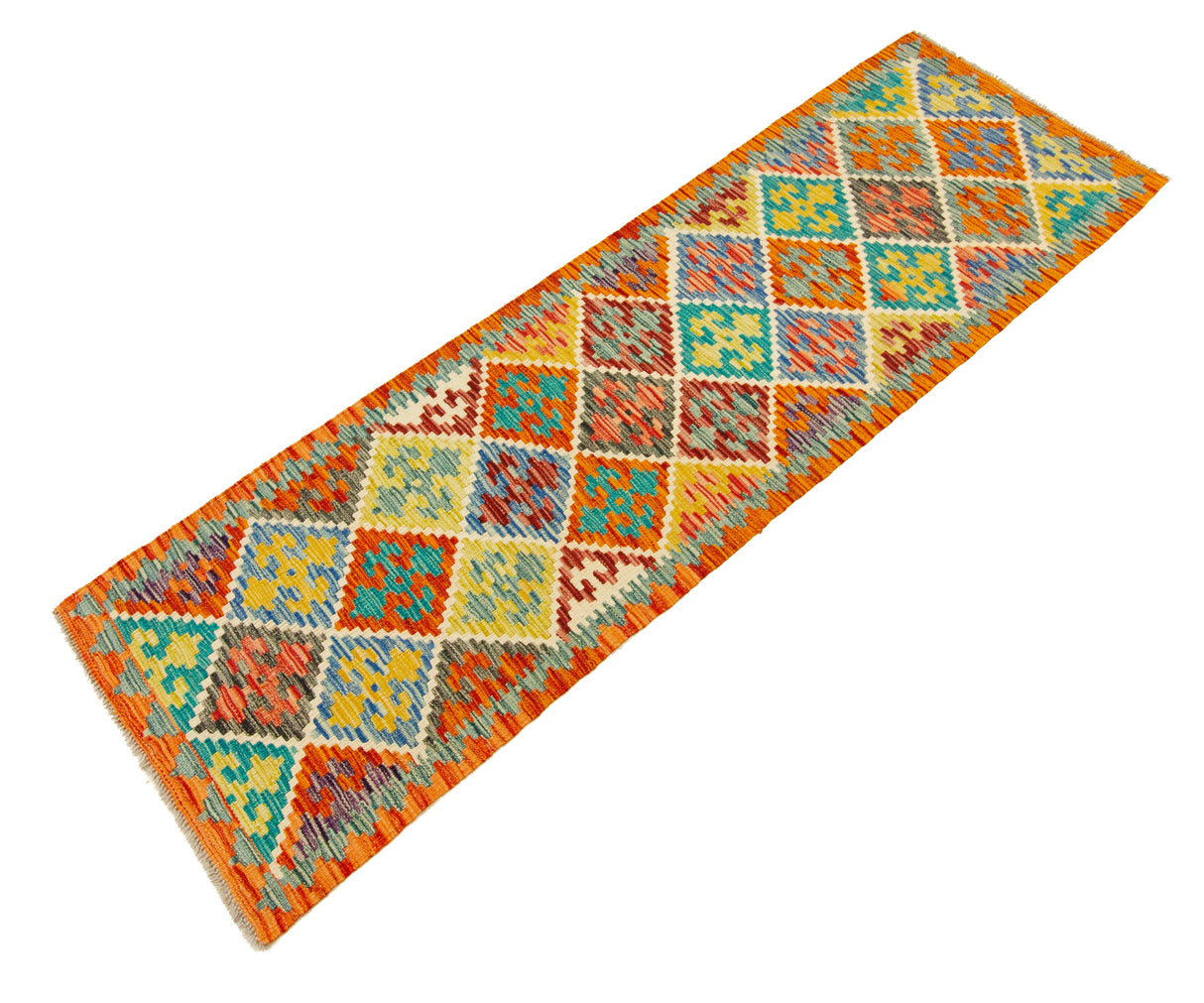 Kilim Afgano | 199 x 60 cm