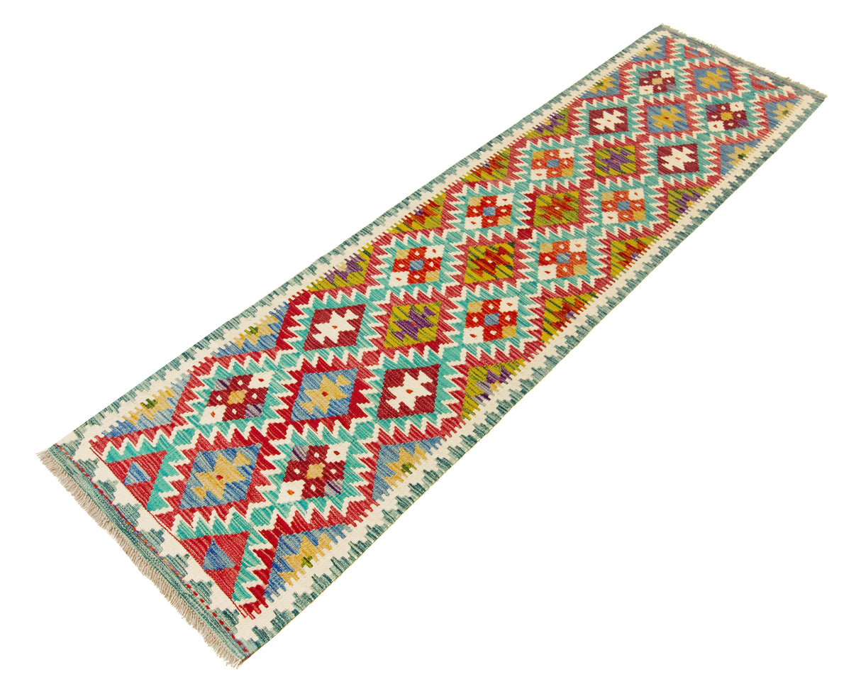 Kilim Afgano | 254 x 65 cm