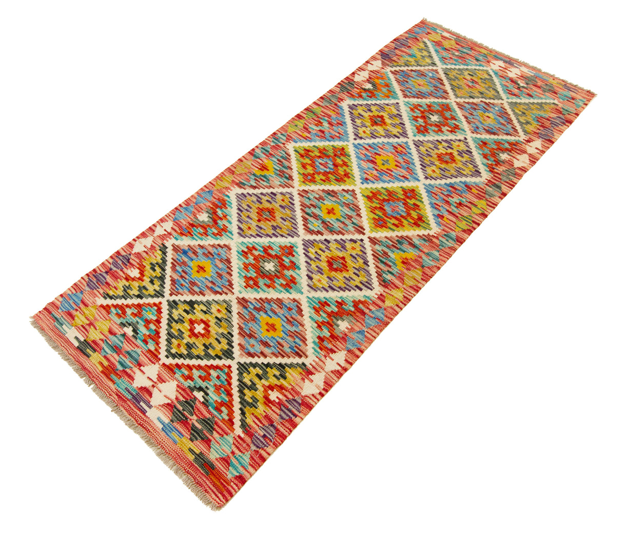 Kilim Afgano | 198 x 80 cm