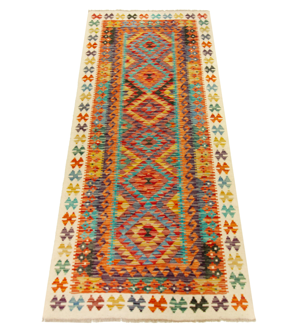 Kilim Afgano | 203 x 90 cm