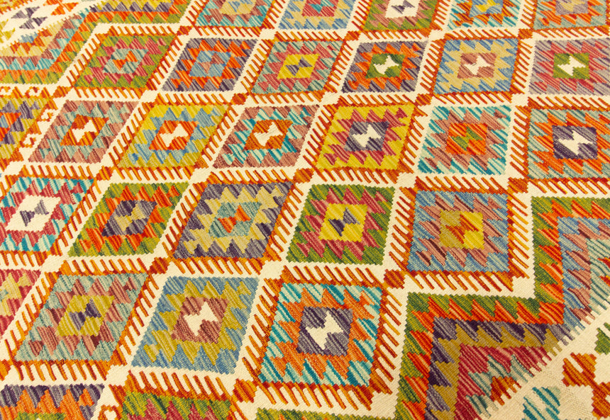 Kilim Afgano | 247 x 198 cm