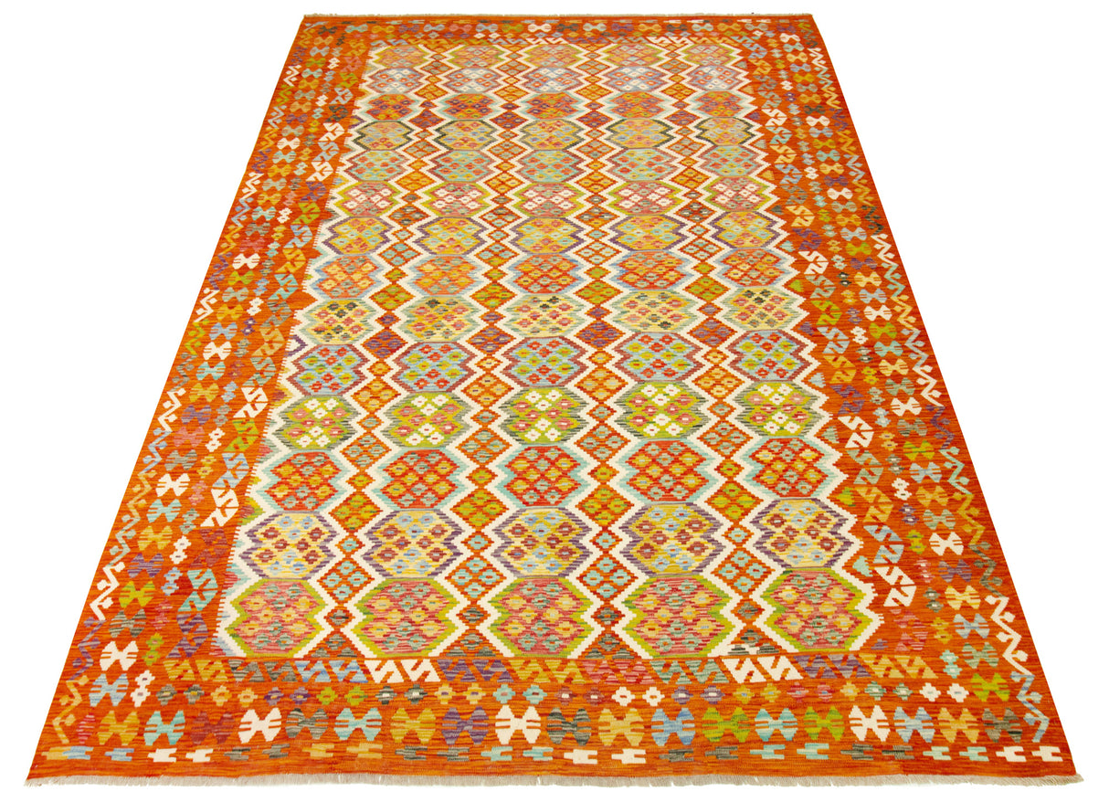Kilim Afgano | 398 x 308 cm