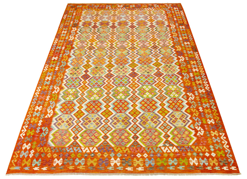 Kilim Afgano | 398 x 308 cm