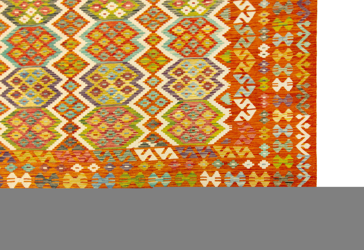 Kilim Afgano | 398 x 308 cm