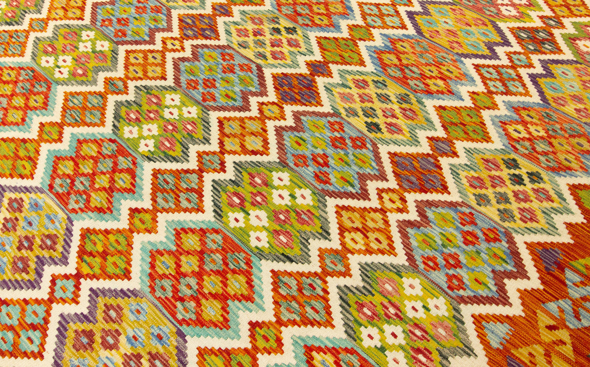 Kilim Afgano | 398 x 308 cm