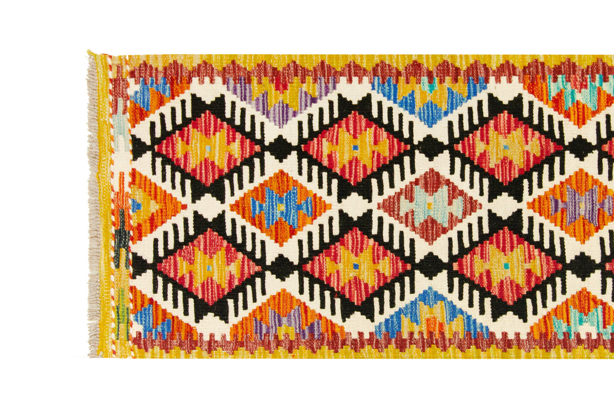 Kilim Afgano | 251 x 60 cm