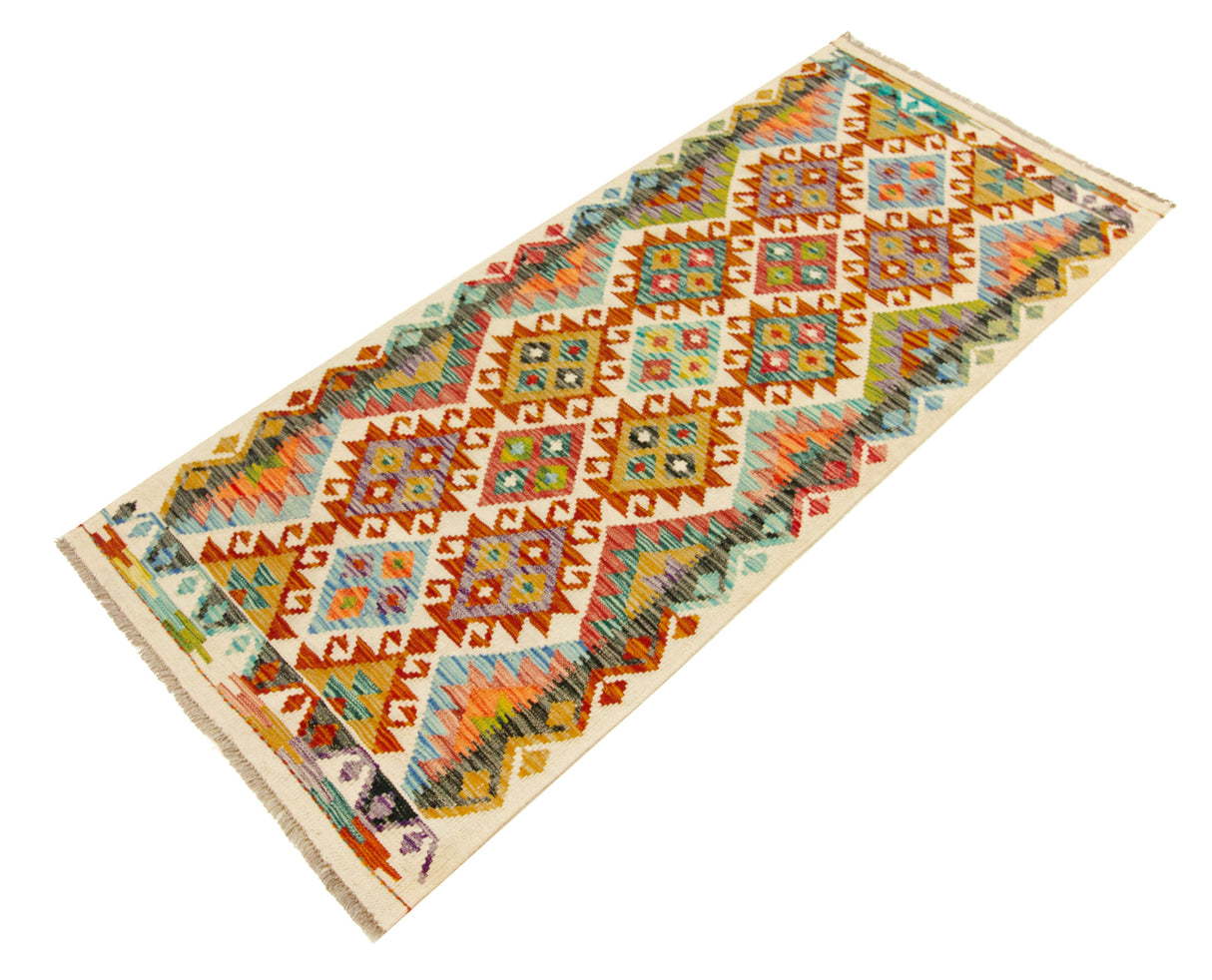 Kilim Afgano | 193 x 83 cm