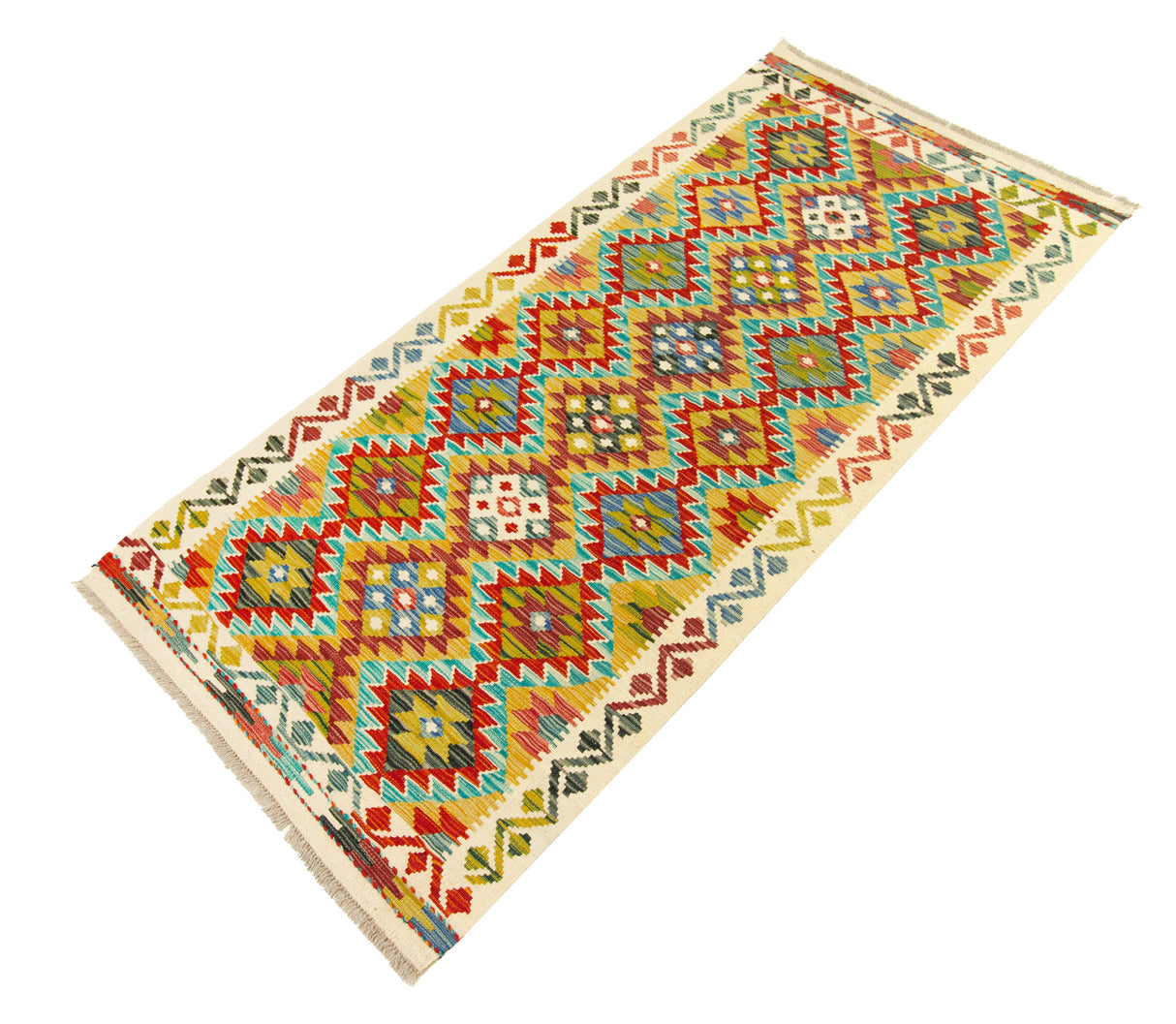 Kilim Afgano | 187 x 91 cm