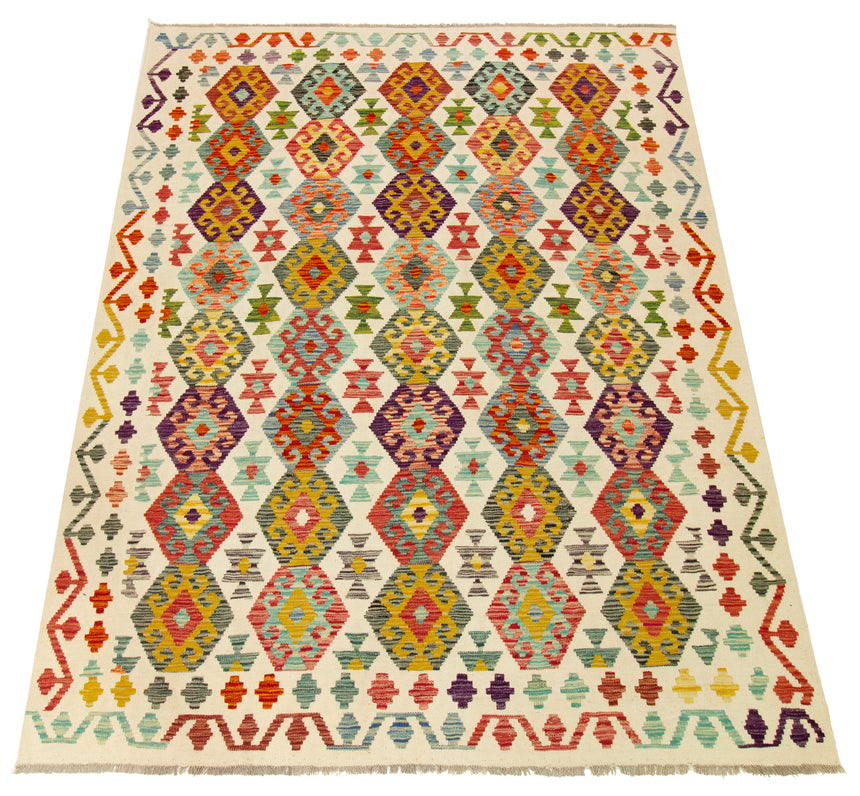 Kilim Afgano | 249 x 201 cm