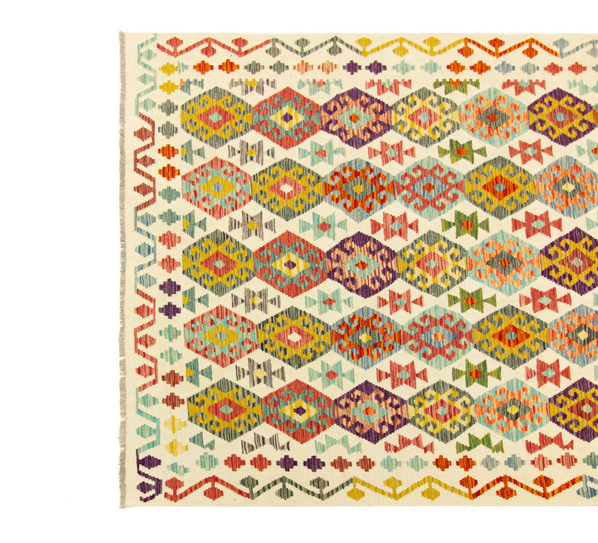 Kilim Afgano | 249 x 201 cm
