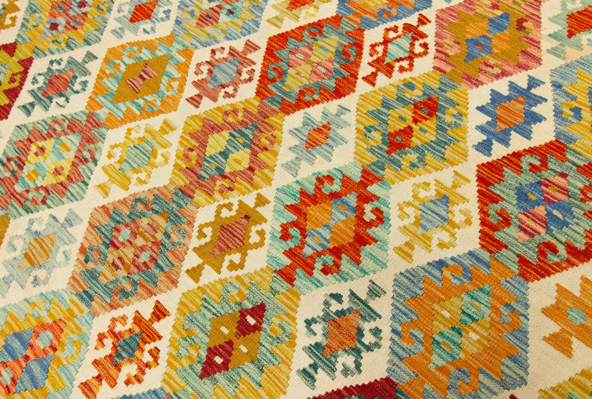 Kilim Afgano | 395 x 319 cm