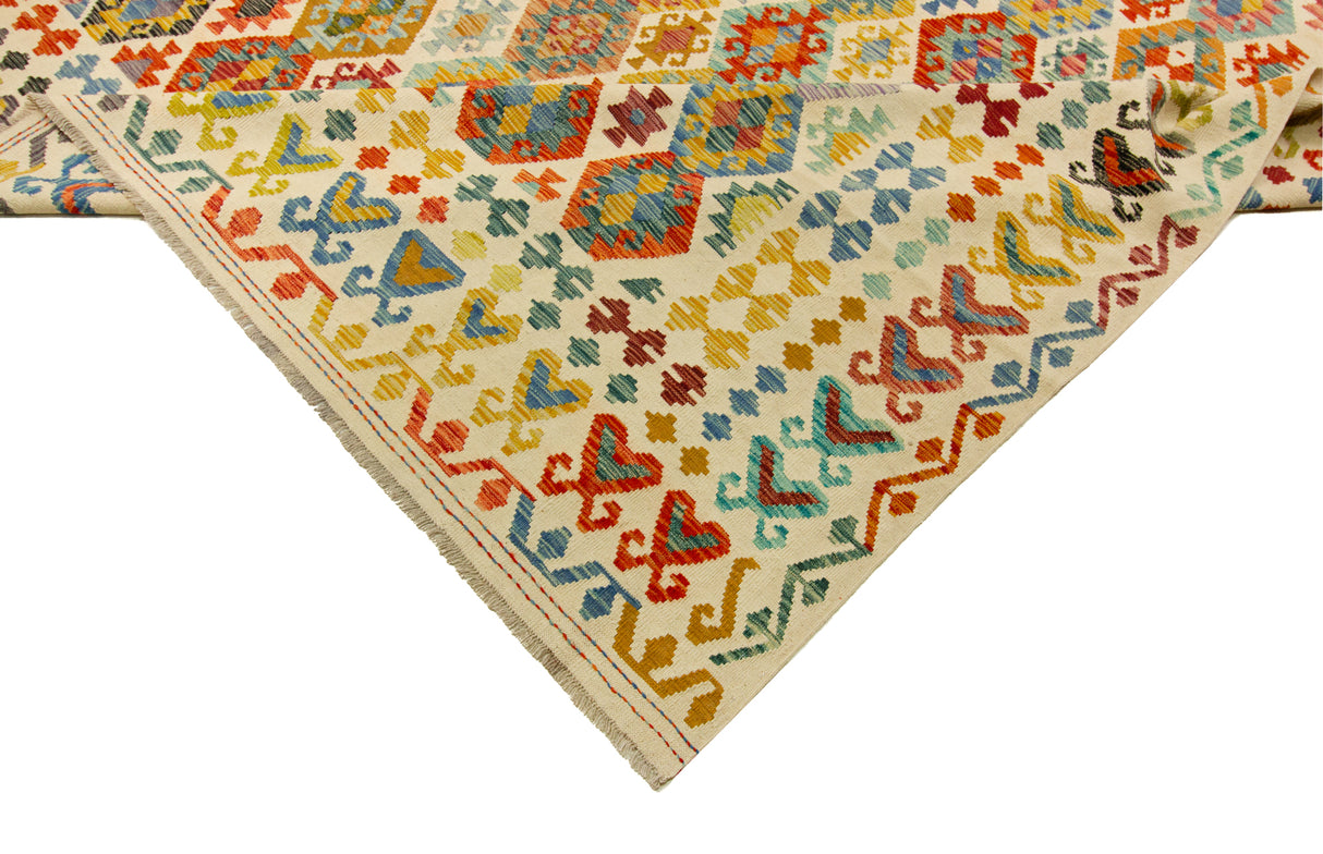 Kilim Afgano | 395 x 319 cm