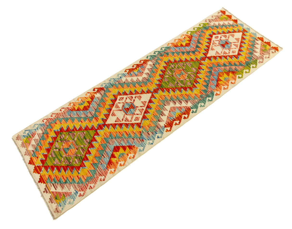 Kilim Afgano | 207 x 64 cm
