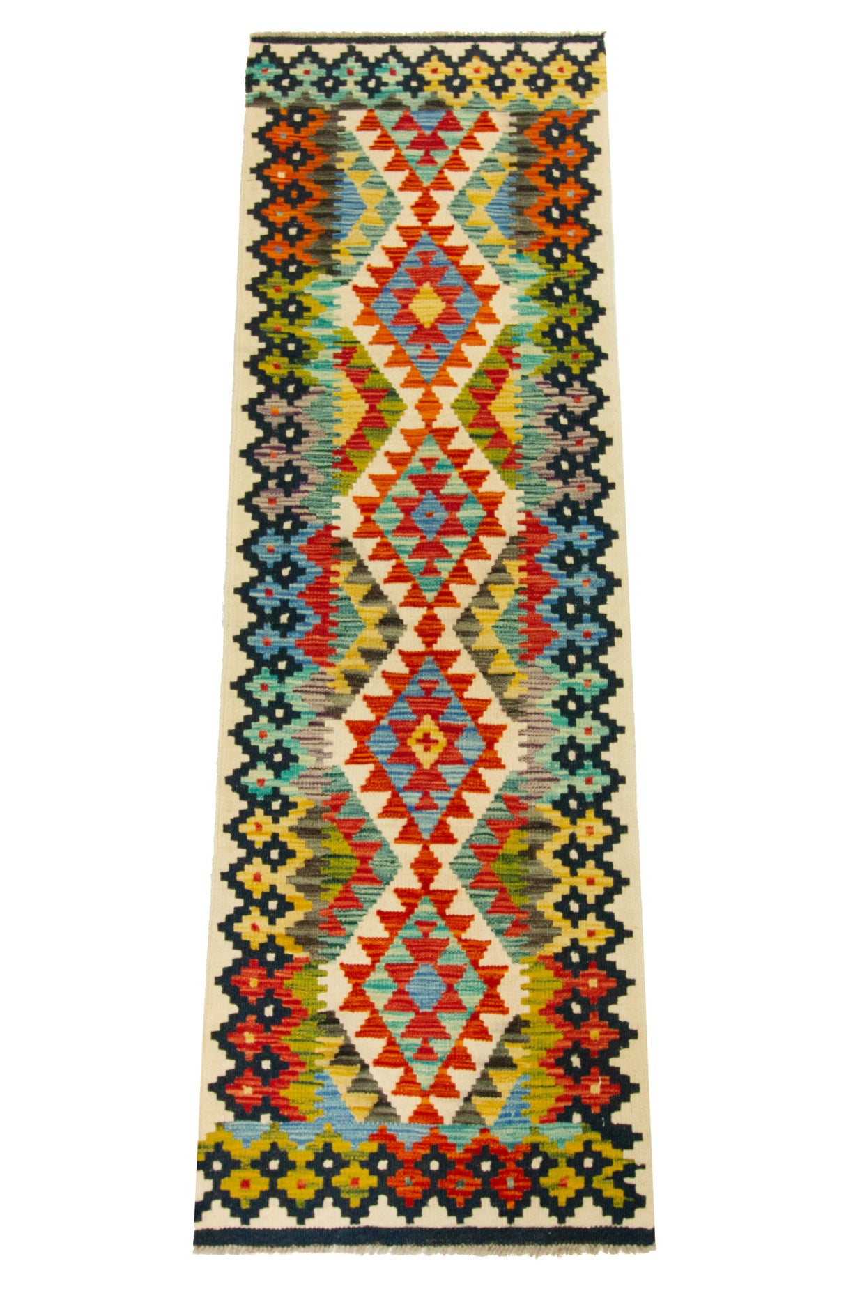 Kilim Afgano | 197 x 62 cm