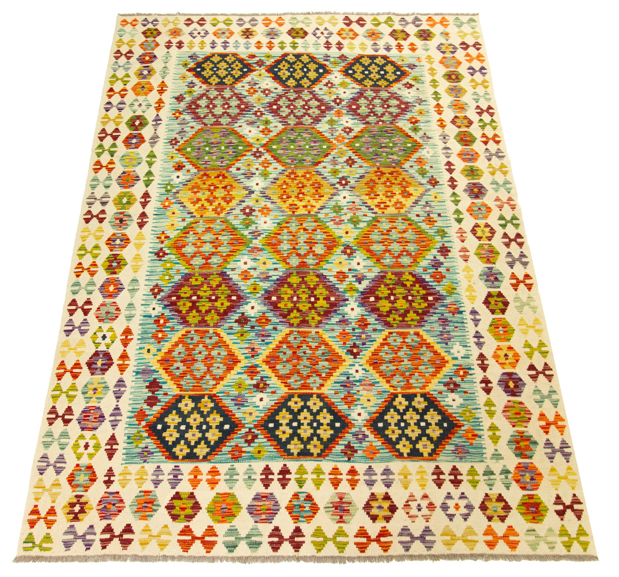 Kilim Afgano | 261 x 197 cm